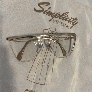 Avant Garde Silver and Gold-Toned Eyewear